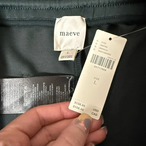 NWT - Anthropology Mauve Track Pants | Size Large - Picture 9 of 13